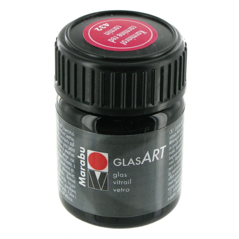 Marabu GlasArt Glass Paint 15ml Different Colours Porcelain Ceramic