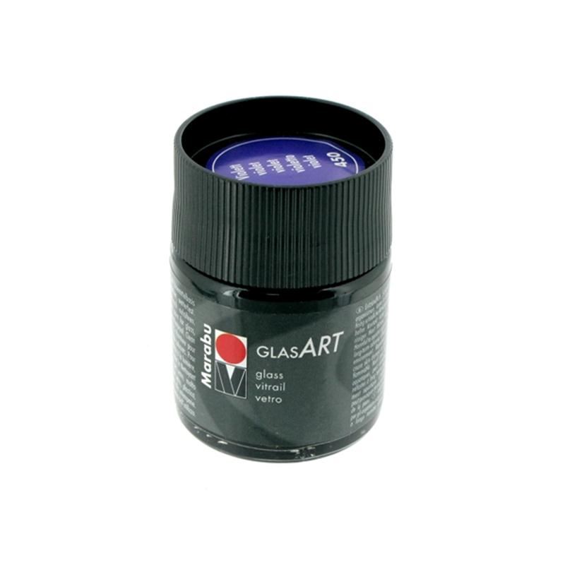 Marabu Glas Paint 50 ml Different Colours Enamel Waterproof Gloss Craft Art - Picture 23 of 27