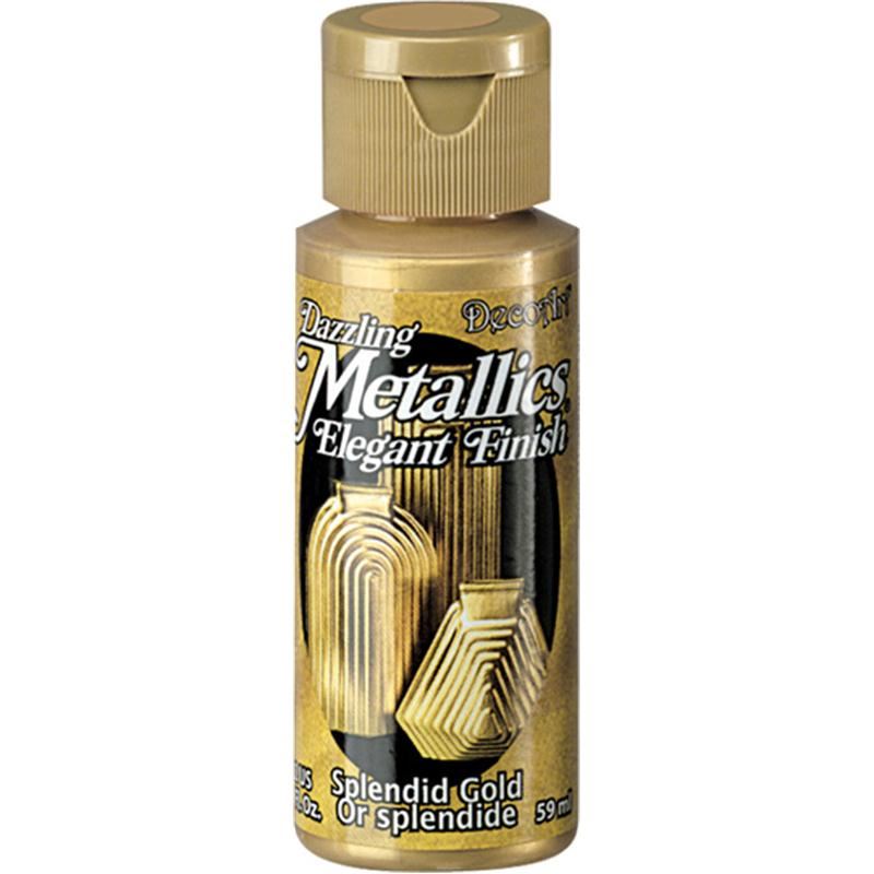 DecoArt Dazzling Metallics Elegant Finish Acrylic Paint Different