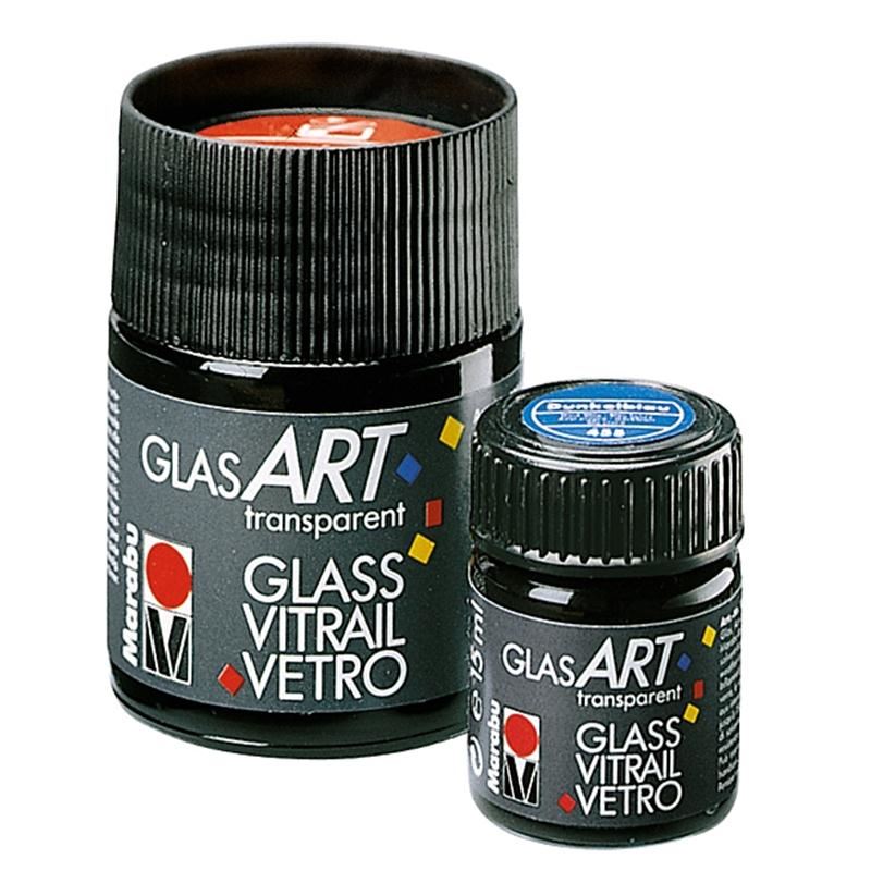 Marabu Glas Paint 50 ml Different Colours Enamel Waterproof Gloss Craft Art - Picture 8 of 27