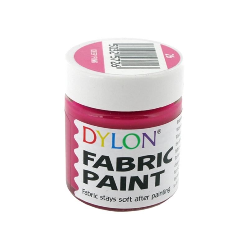 Dylon Fabric And Dark Fabric Paint Different Colours 25ml Textile Dyes