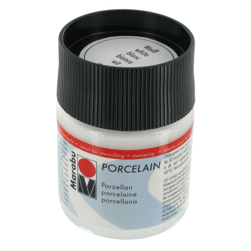 Marabu Porcelain Paint 50 ml Different Colours Art Ceramic Glass