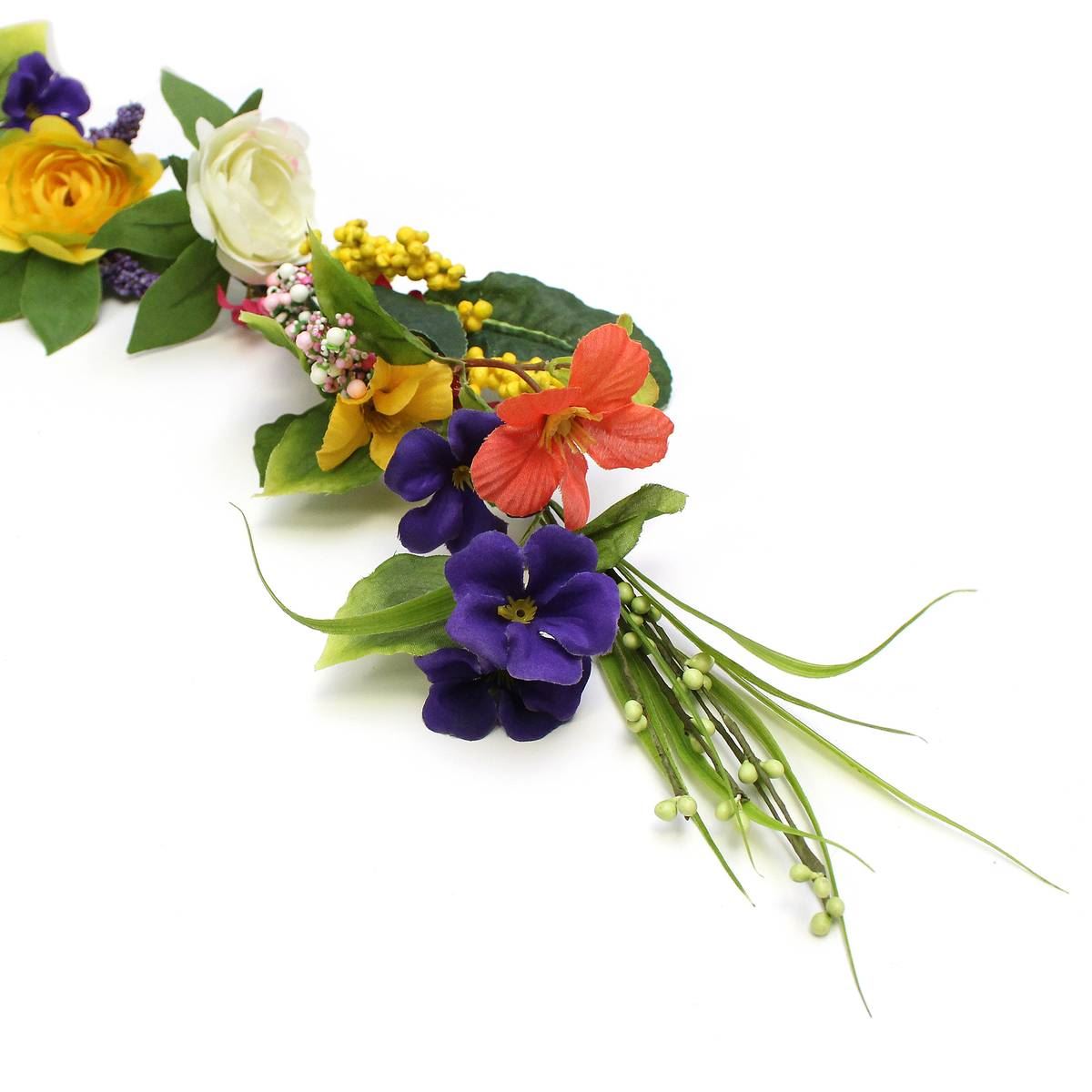 Hobbycraft Spring Artificial Flower Garland 1 m Home Easter Decoration