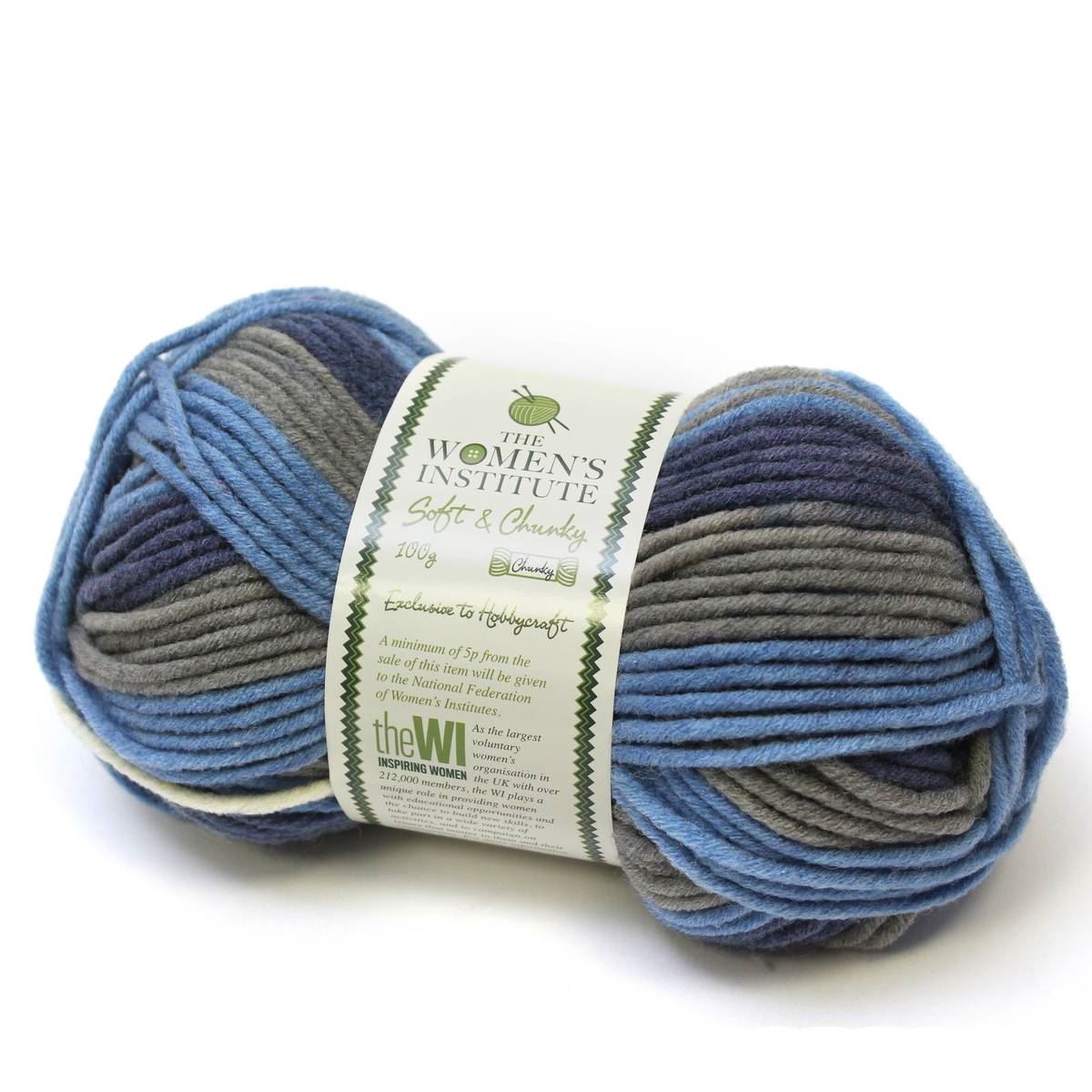 Womens Institute Soft Chunky Yarn Different Colour Acrylic Wool