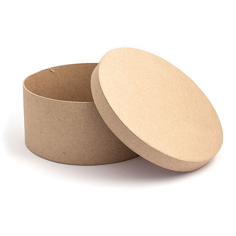 Hobbycraft Paper Mache Box With Lid Assorted Shapes Papier Decoupage Decorate eBay