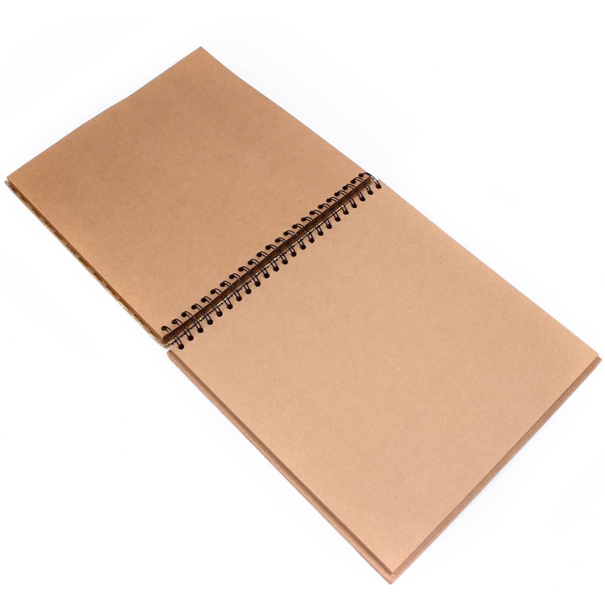 Gold Scrapbook Album Photo Note Book Spiral Bound Different Designs 12