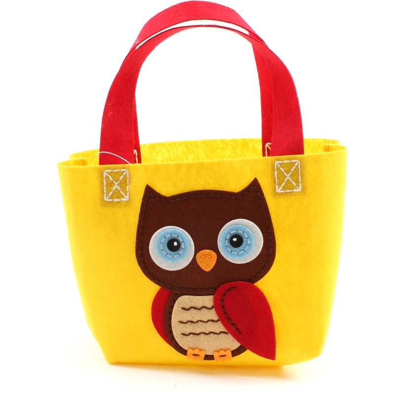 Hobbycraft Make Your Own Felt Shopping Bag Kit Sewing Assorted Designs