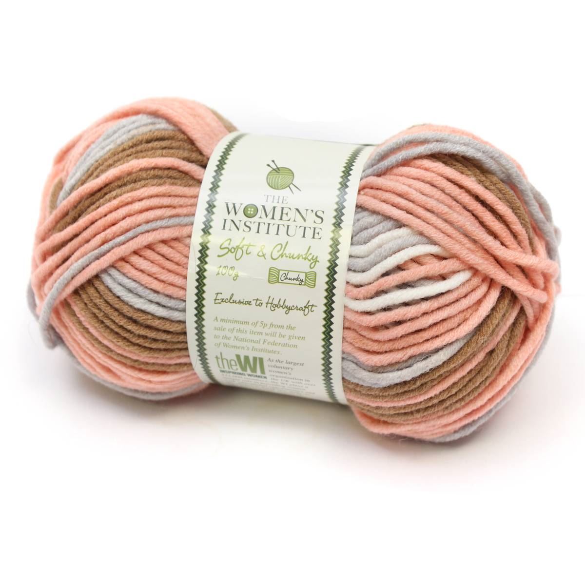 Womens Institute Soft Chunky Yarn Different Colour Acrylic Wool