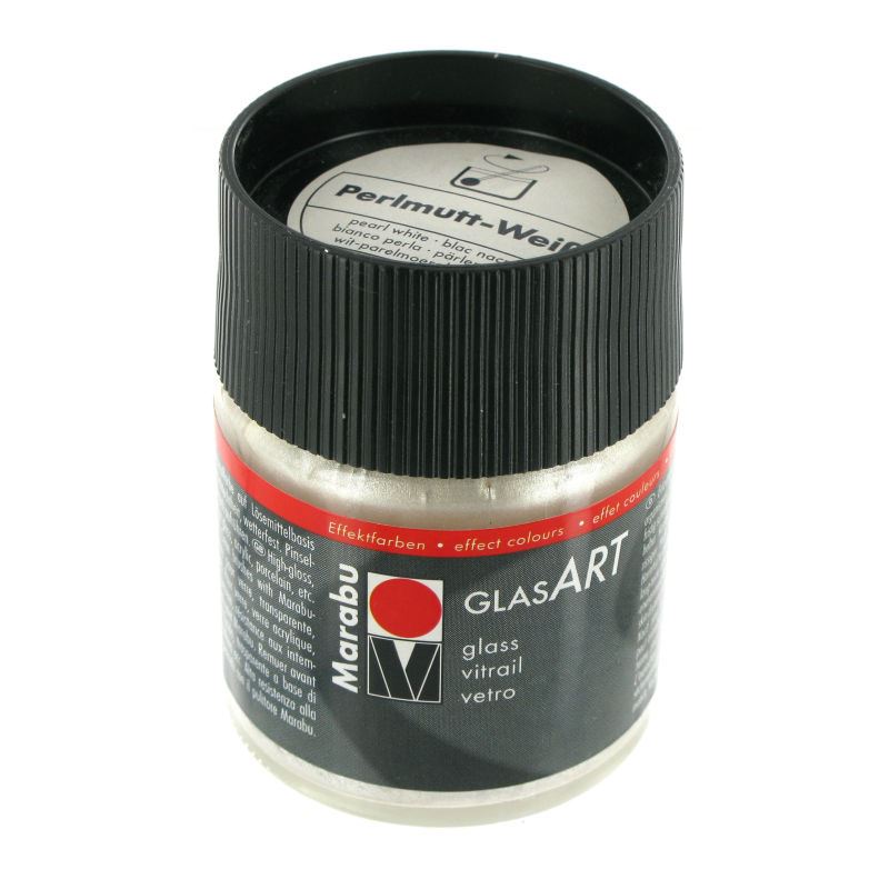 Marabu Glas Paint 50 ml Different Colours Enamel Waterproof Gloss Craft Art - Picture 18 of 27