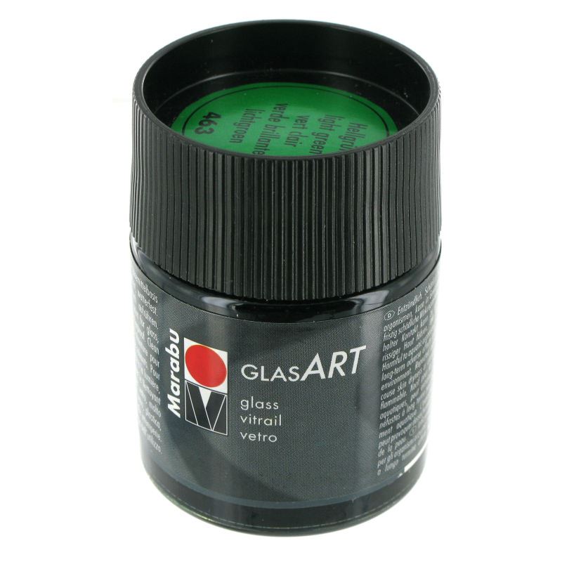 Marabu Glas Paint 50 ml Different Colours Enamel Waterproof Gloss Craft Art - Picture 12 of 27