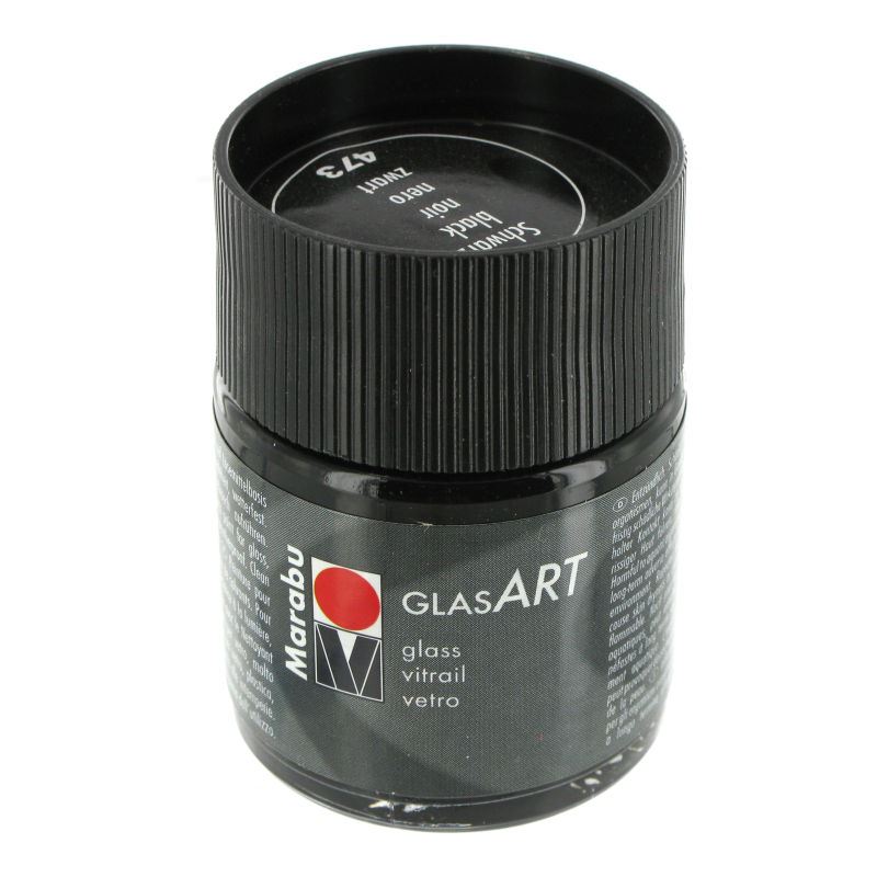 Marabu Glas Paint 50 ml Different Colours Enamel Waterproof Gloss Craft Art - Picture 13 of 27