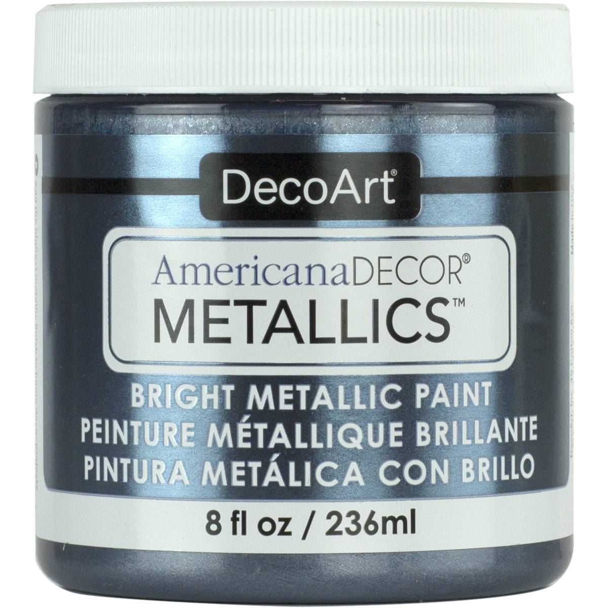 DecoArt Americana Decor Metallic Paint 236ml Different Acrylic Colours