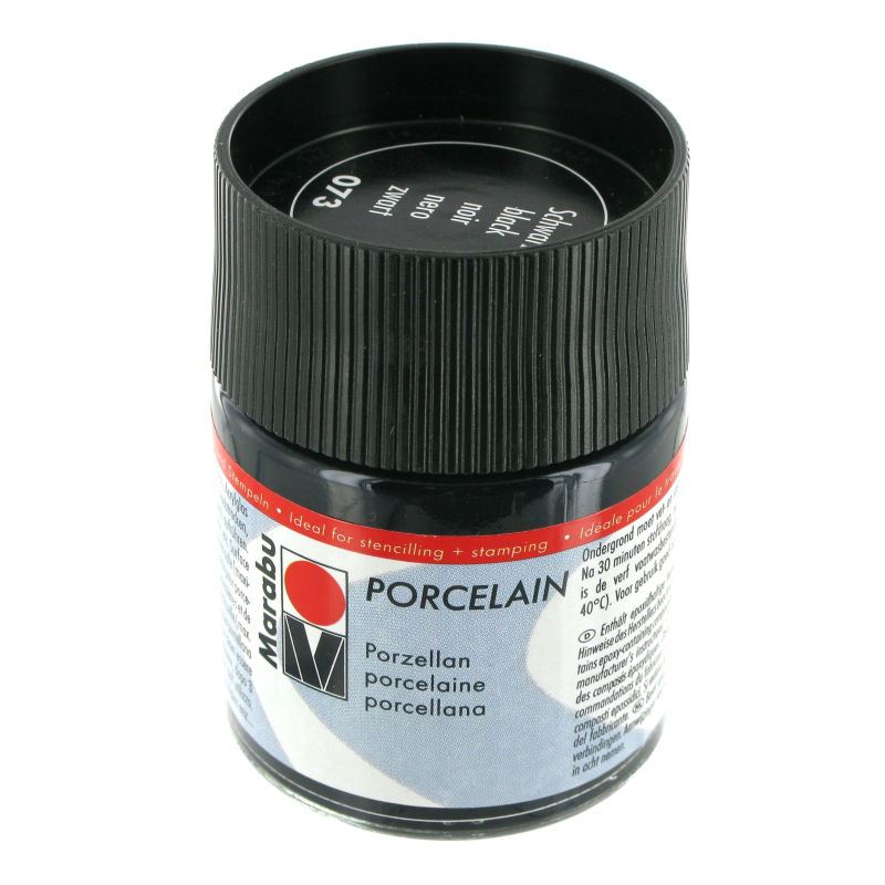 Marabu Porcelain Paint 50 ml Different Colours Art Ceramic Glass