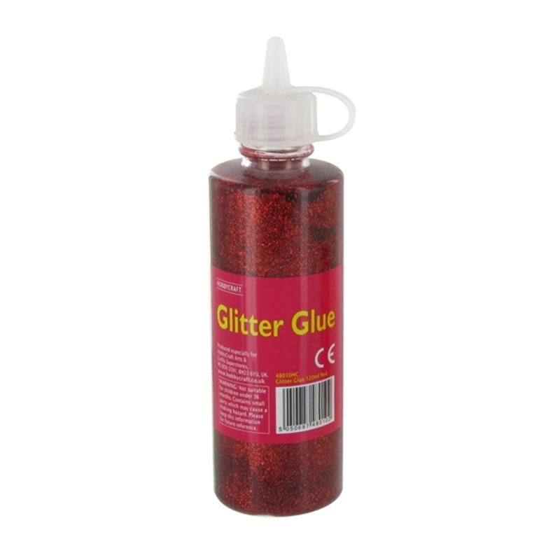 Hobbycraft Different Colours Glitter Glue 120 ml Childrens Craft