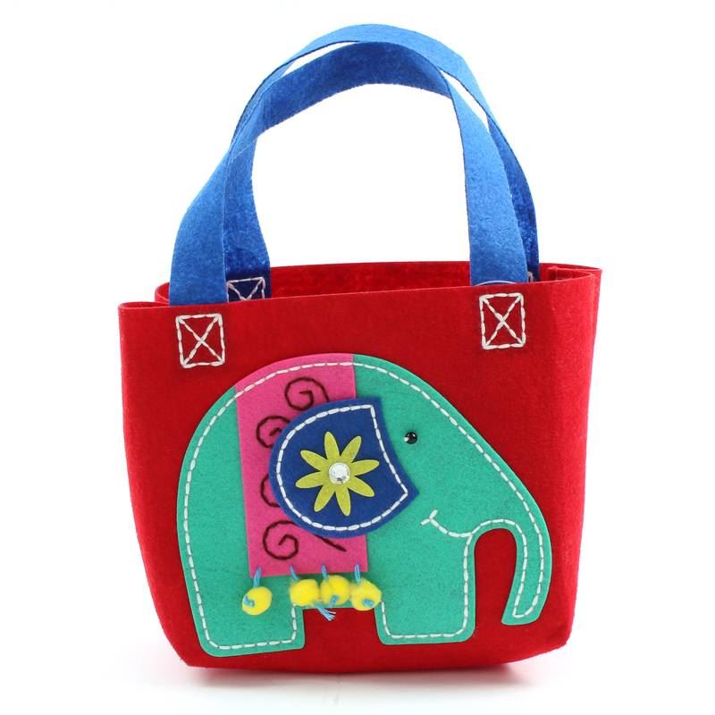 Hobbycraft Make Your Own Felt Shopping Bag Kit Sewing Assorted Designs