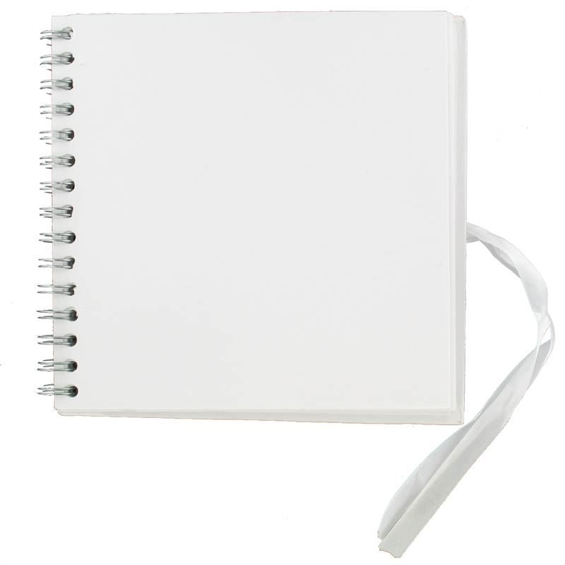 Hobbycraft 8 x 8 in Spiral Bound Scrapbook Album Different Colours