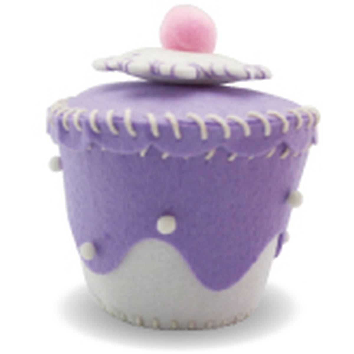 Hobbycraft Sew A Cupcake Kit Different Colours Felt Shapes Childrens