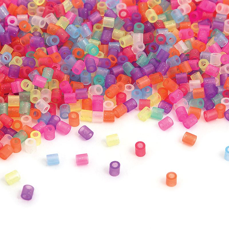 Hobbycraft Picture Beads 1000 Pack Different Colours Childrens Craft