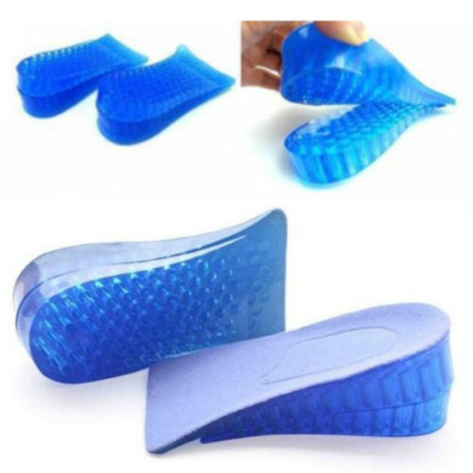 Heel Lift shoe insert height increase insoles silicone pads