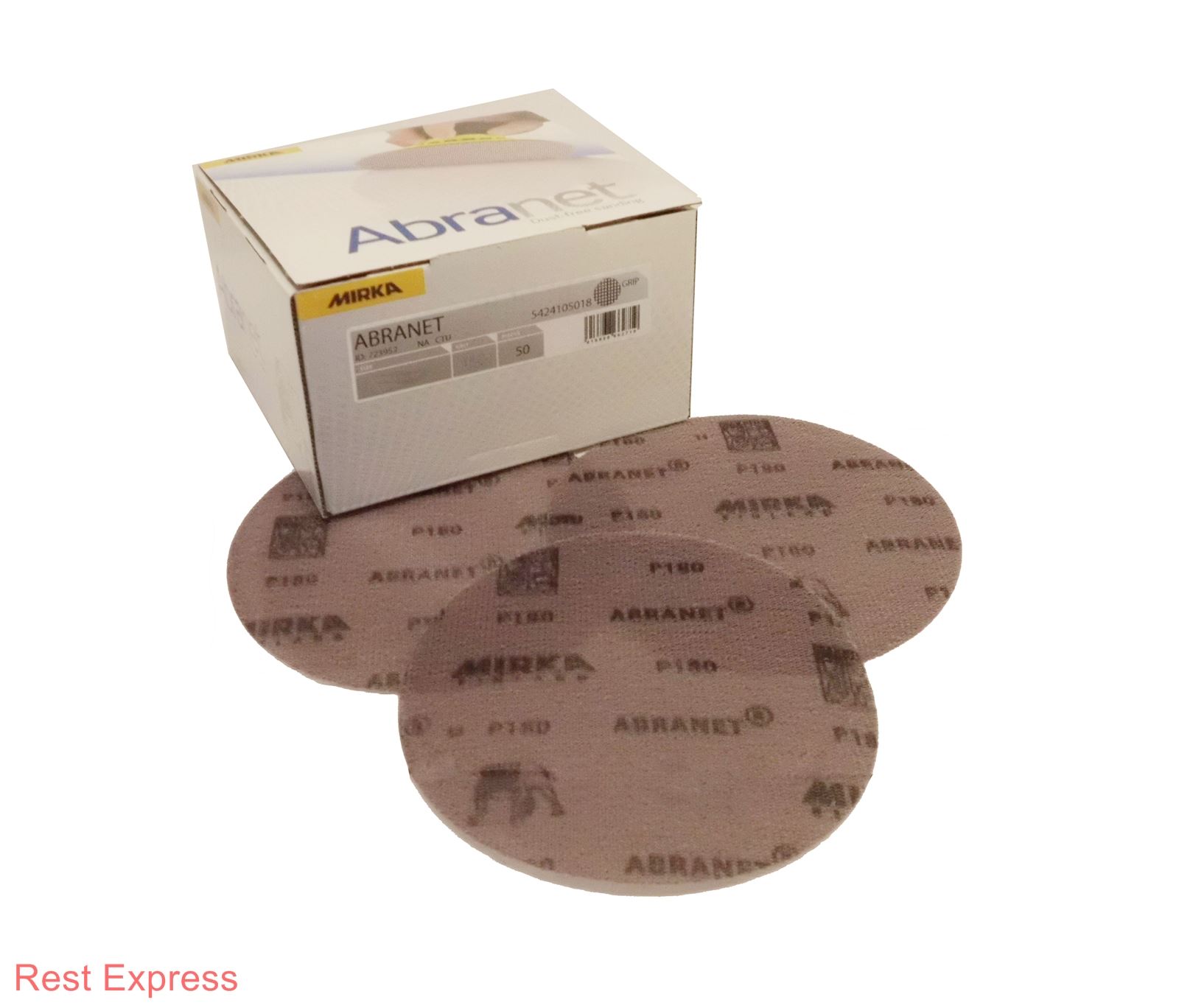 Mirka Sanding Discs 125mm (5") BOX 50 *All Grits Available