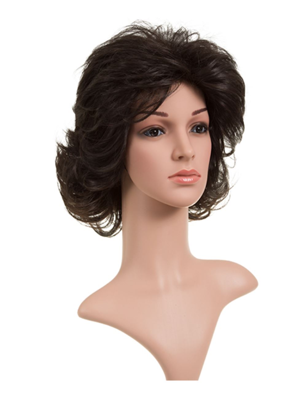 LADIES HIGH QUALITY SYNTHETIC SHORT LAYERED AFFORDABLE FULL WIG VOLUME
