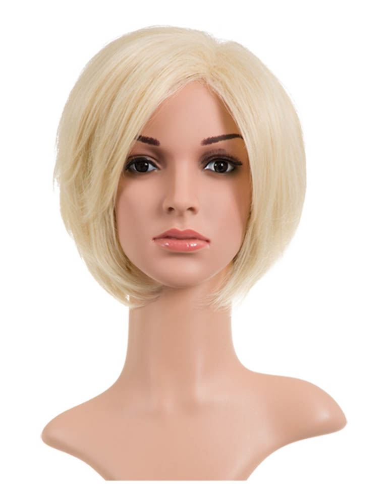 LADIES WOMEN NATURAL LOOK SYNTHETIC HAIR SHORT STRAIGHT FULL HEAD WIG