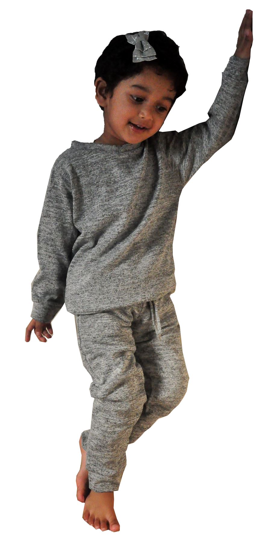 GIRLS KIDS LIGHT WEIGHT PLAIN TEXTURED DOUBLE POCKET LOUNGE TRACK SUIT 2-13 YEAR