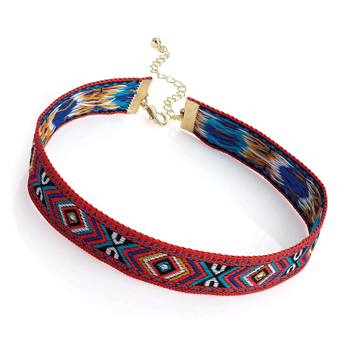 Womens Festival Fashion Necklace Choker Aztec Tribal Charm Jewellery Buckle eBay