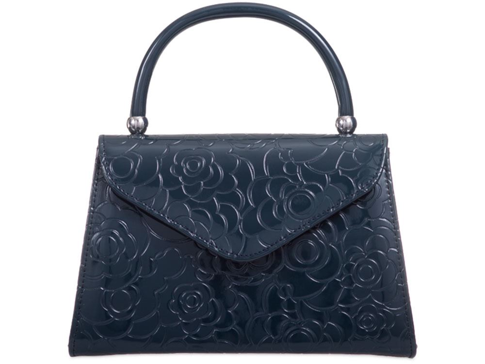 Leather Clutch Purse With Handle