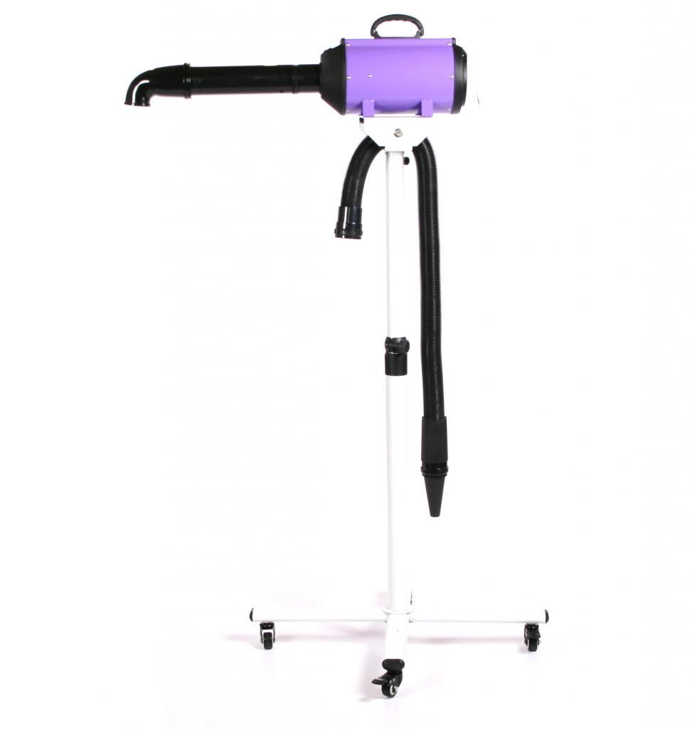 Pedigroom dog grooming mobile portable pet fur dryer + stand blaster