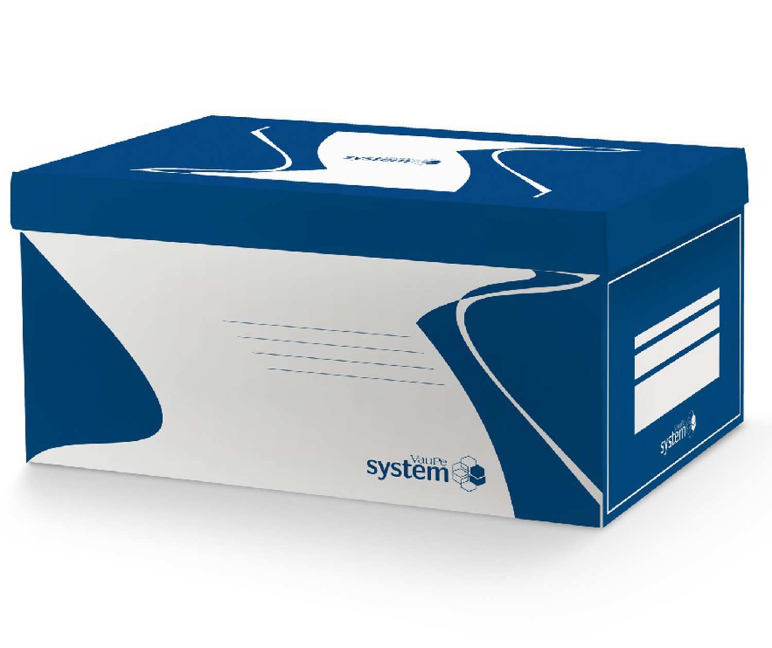 Filing Archive Cardboard Archive Storage Boxes With Lid 520x330x300mm