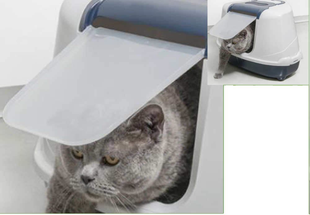 Flap Door Replacement For Our Hooded Litter Trays 4 Designs eBay