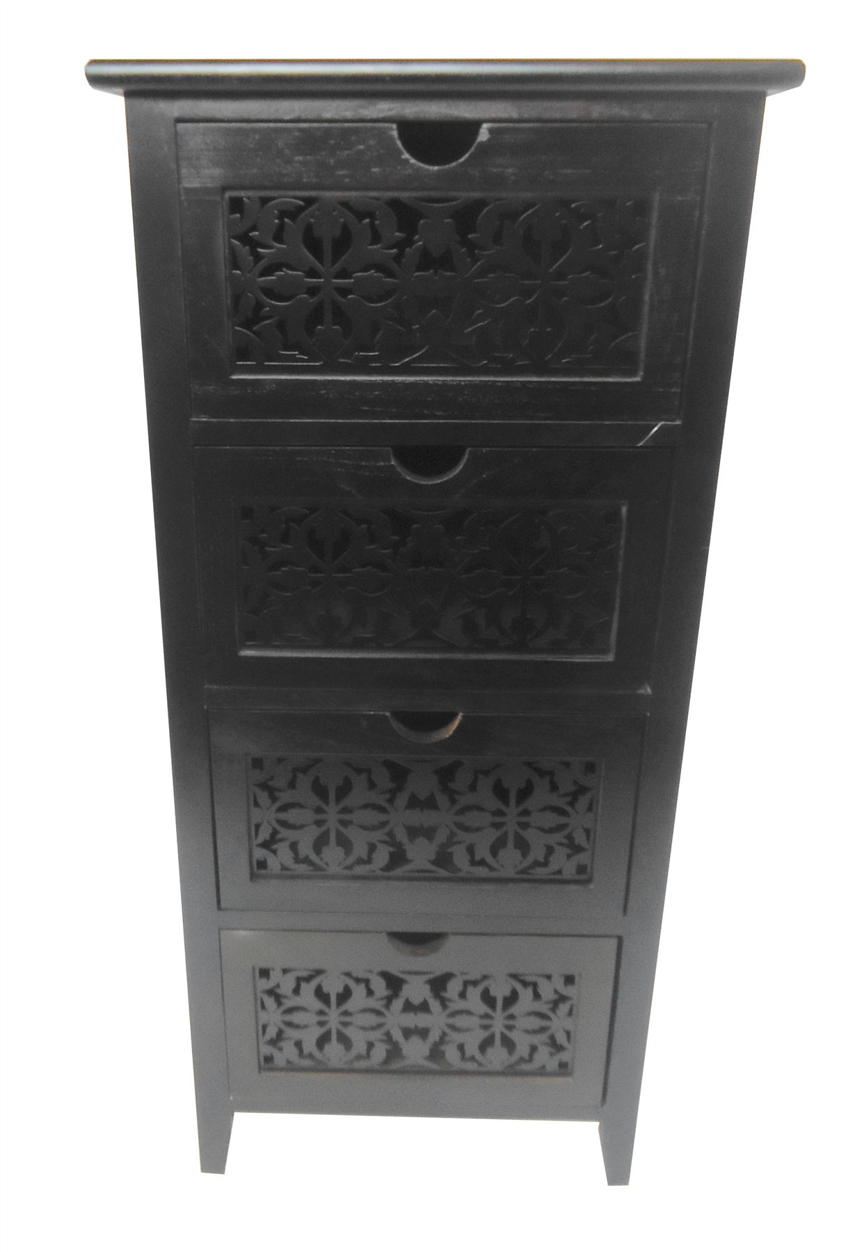 Assembled Slim Narrow Wide Hallway Bedside Table Chest of Drawers Unit Cabinet - Picture 11 of 14