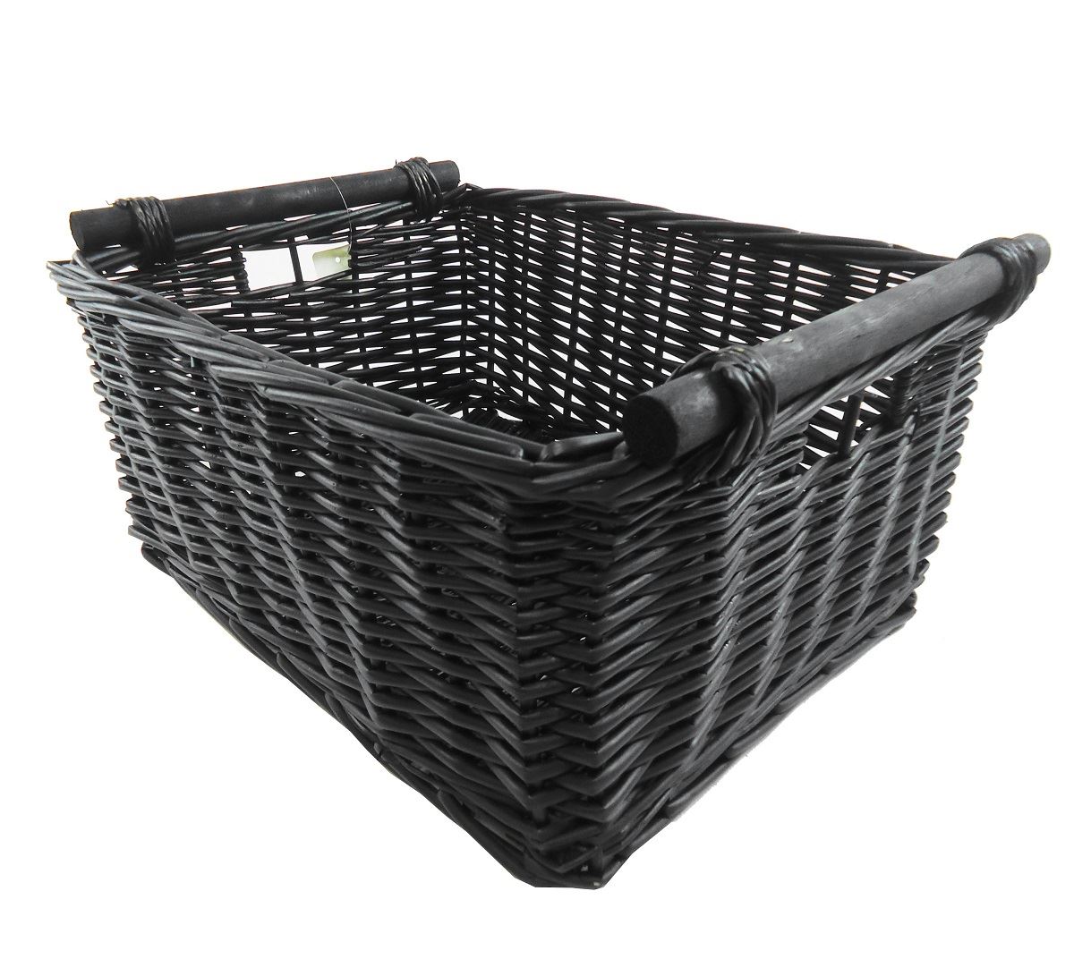 Large Wicker Log Basket Storage Logs Firewood Fireplace Wood Carrier