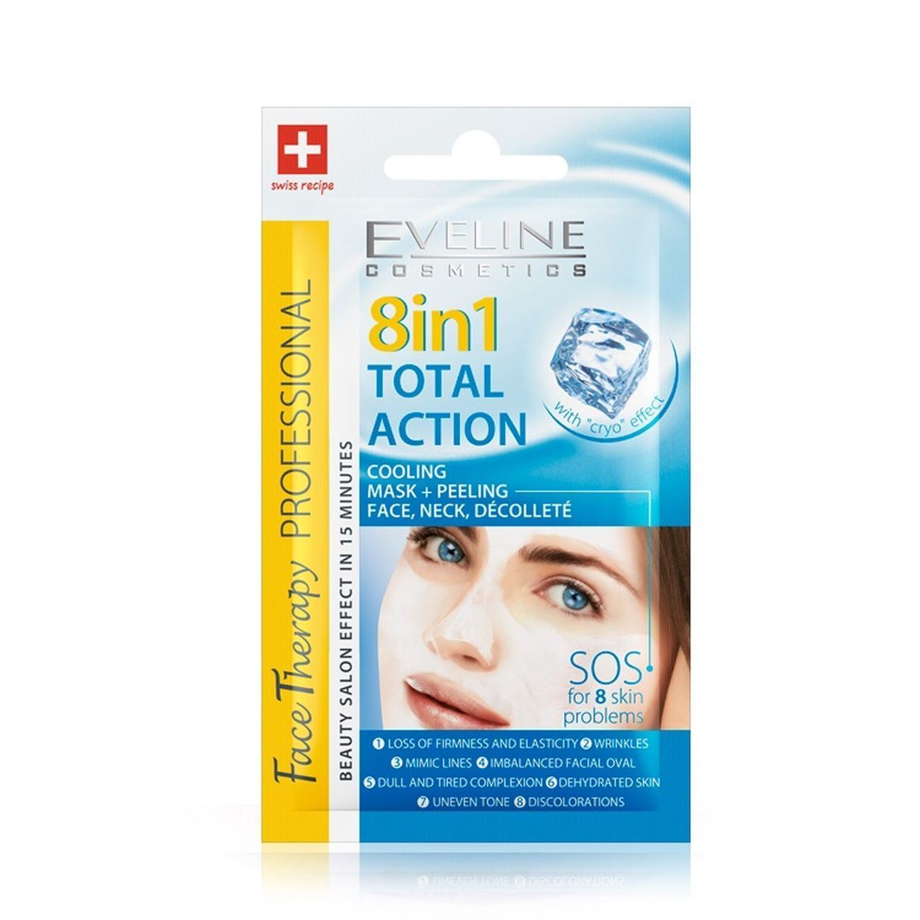 Eveline Face Therapy Professional SOS Swiss Recipe Masks (pack of 5 or