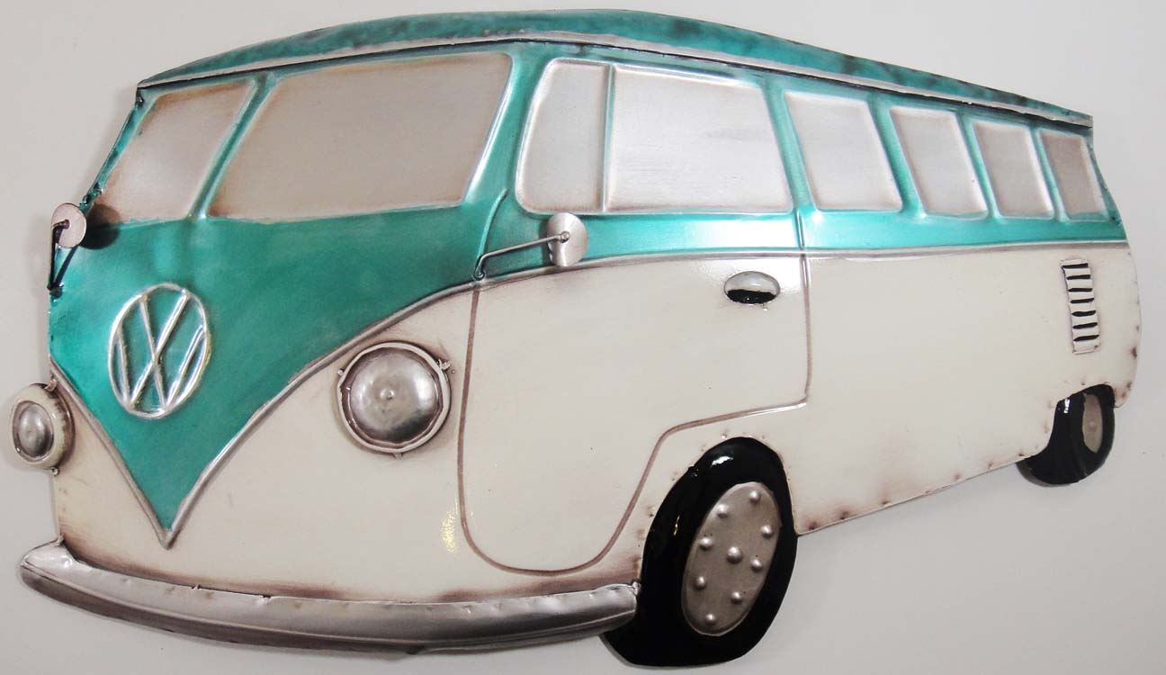 Wall Art Metal Wall Art VW Camper Van eBay