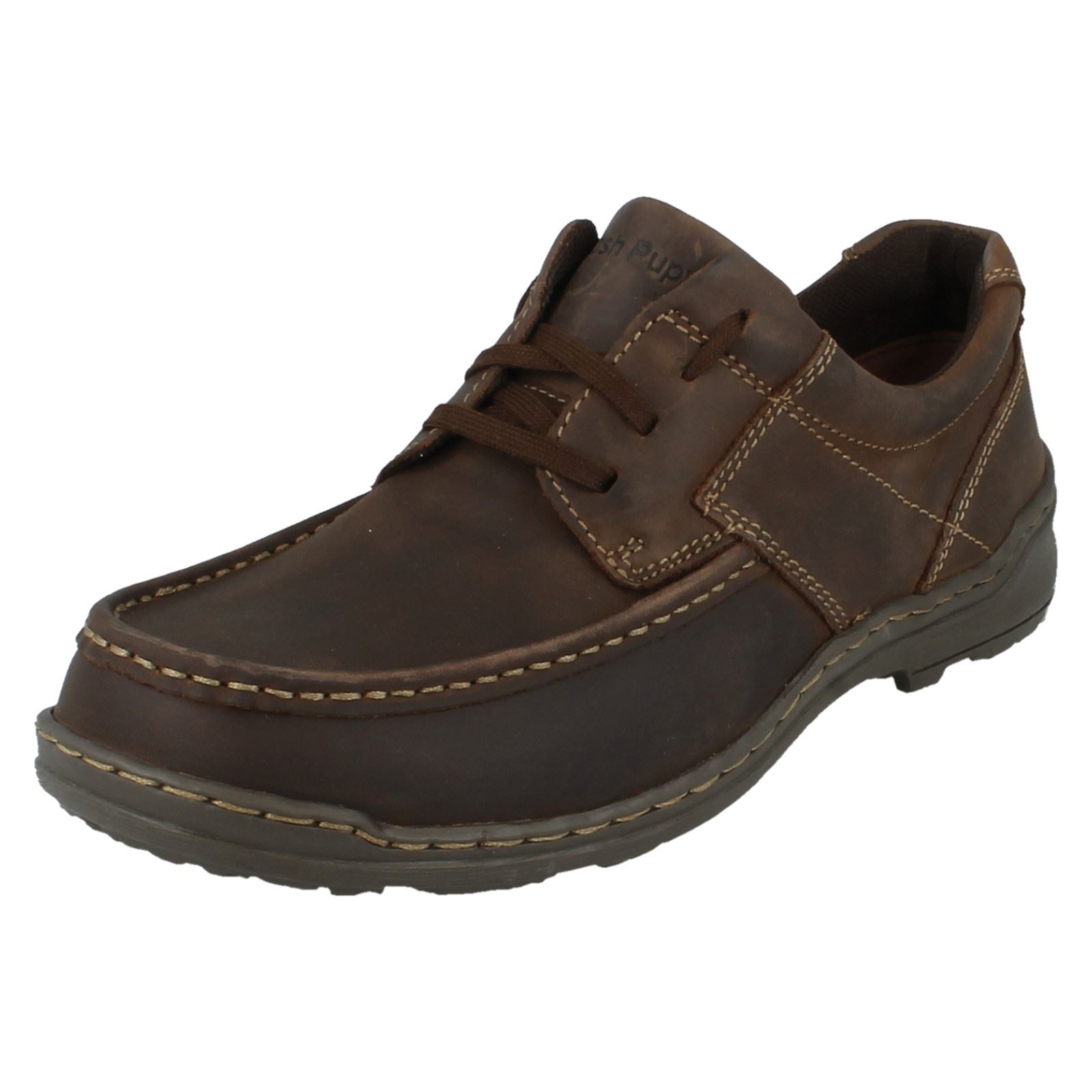 Hombres Zapatos Hush Puppies los terrenos del estilo Oxford MT