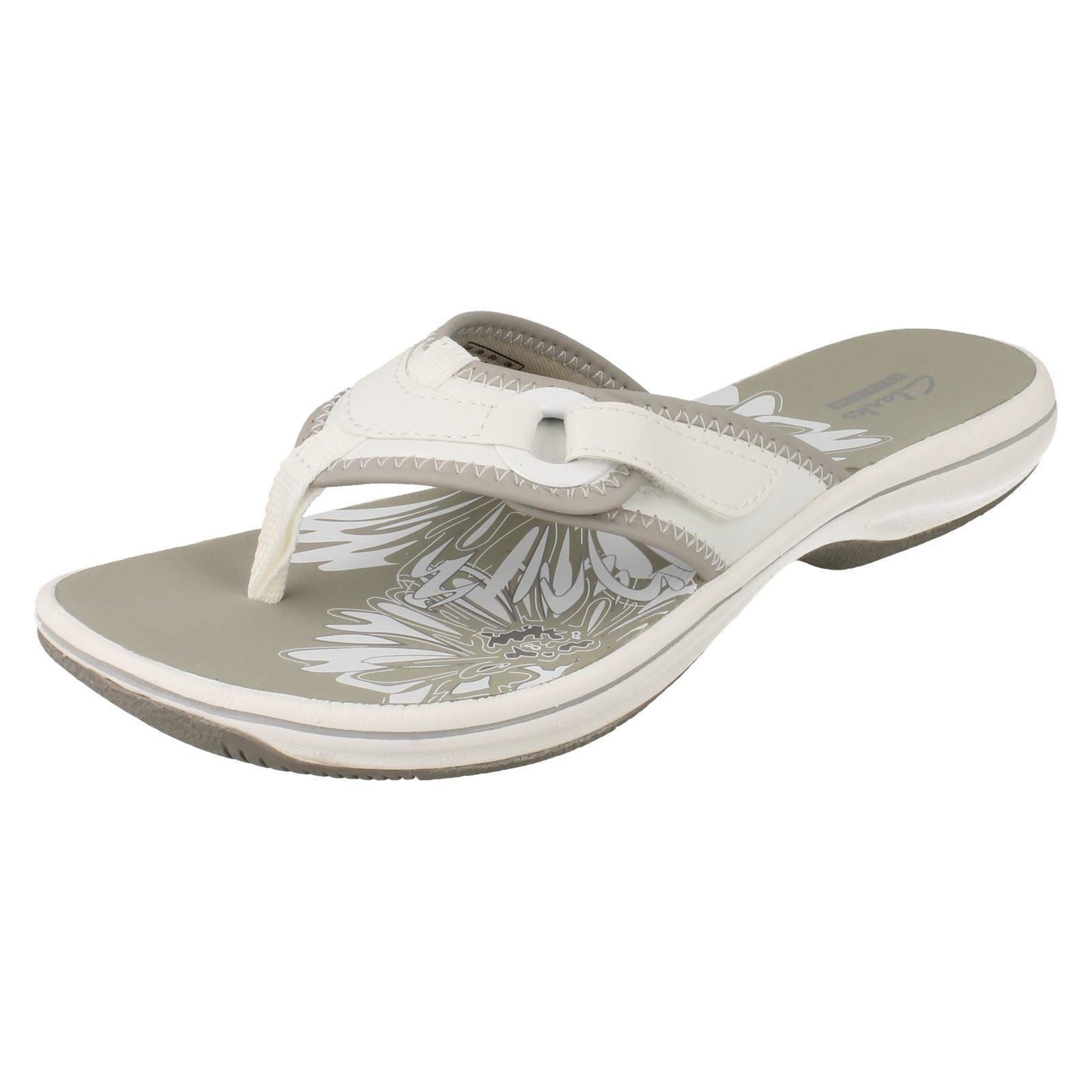 Ladies Clarks Flip Flops Style Brinkley Mila eBay