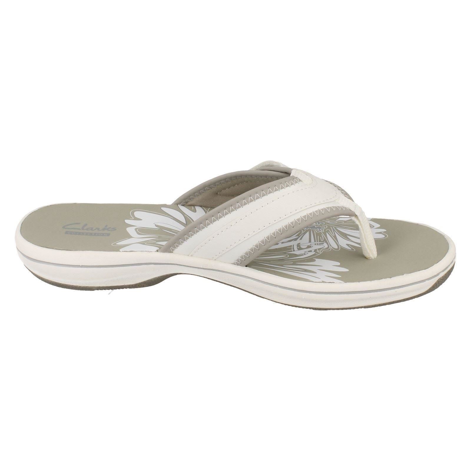 Ladies Clarks Flip Flops Style Brinkley Mila eBay