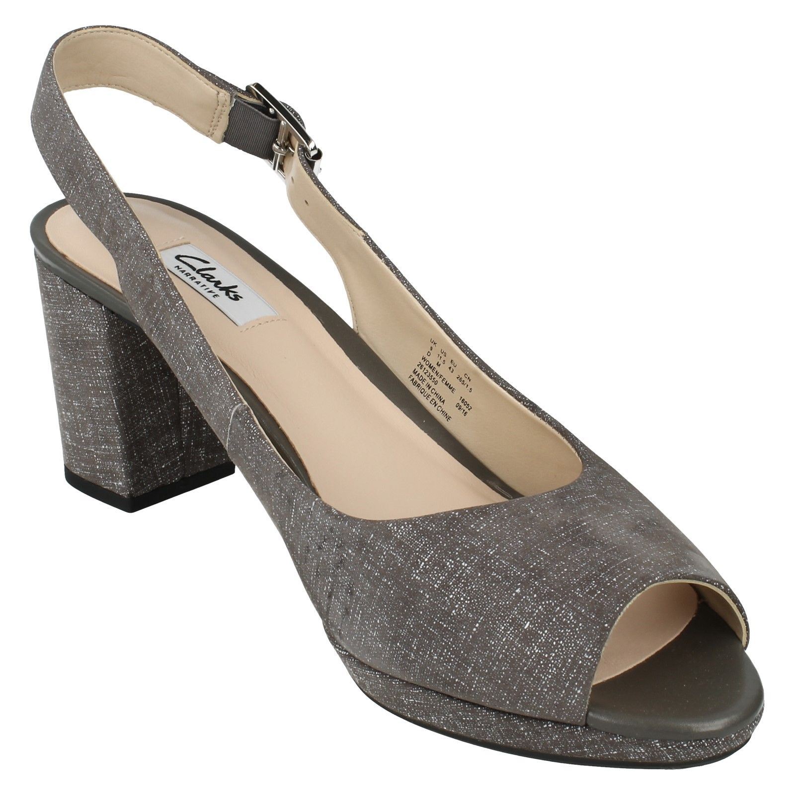 clarks peep toe