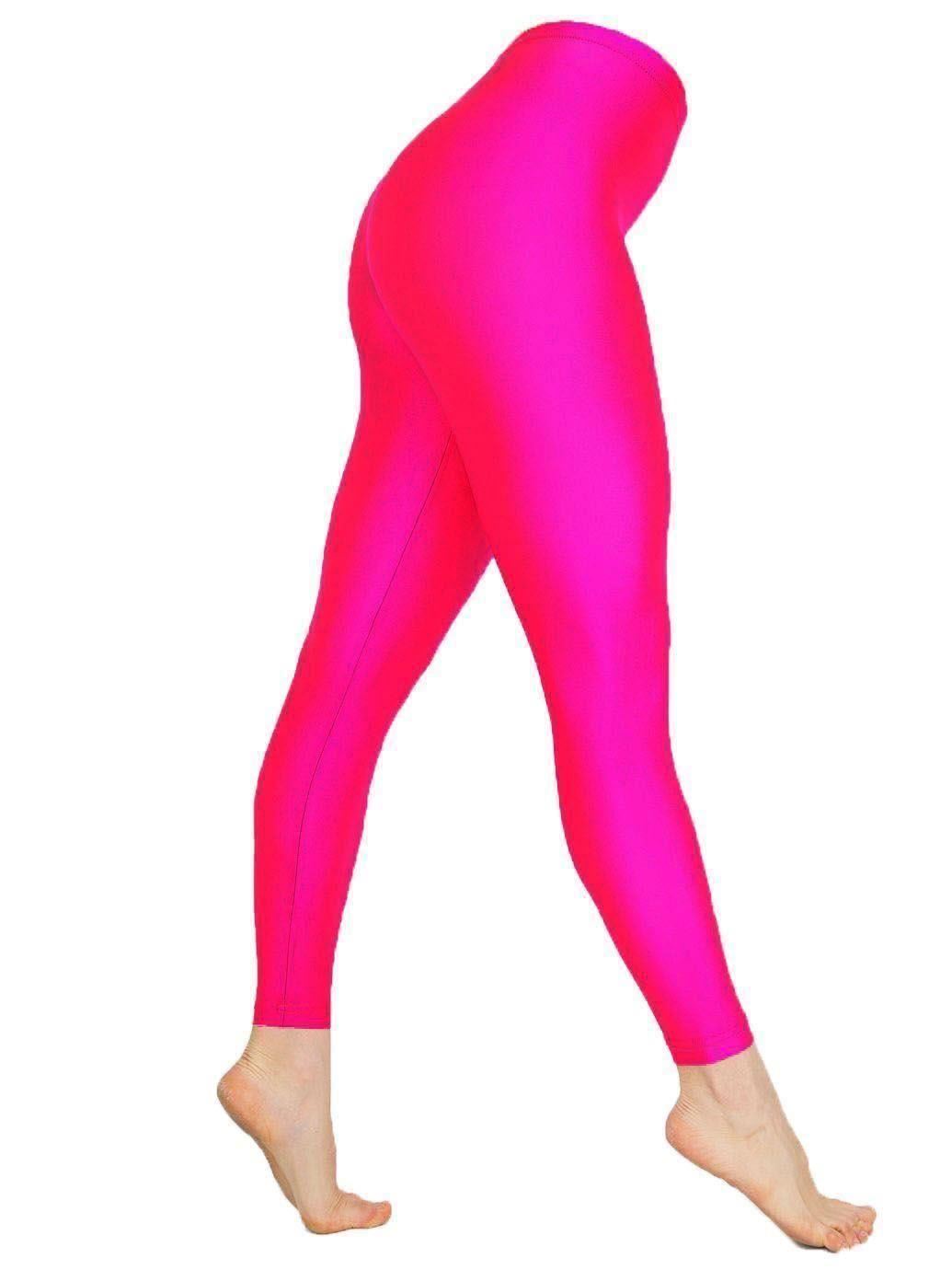Legging Disco Métallique Pour Fille - Brillant, Extensible, Pour Fête Et Sport - Taille élastique Confort