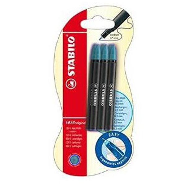 Stabilo Easy Original Rollerball Pen 0.3mm 0.5mm Refills All