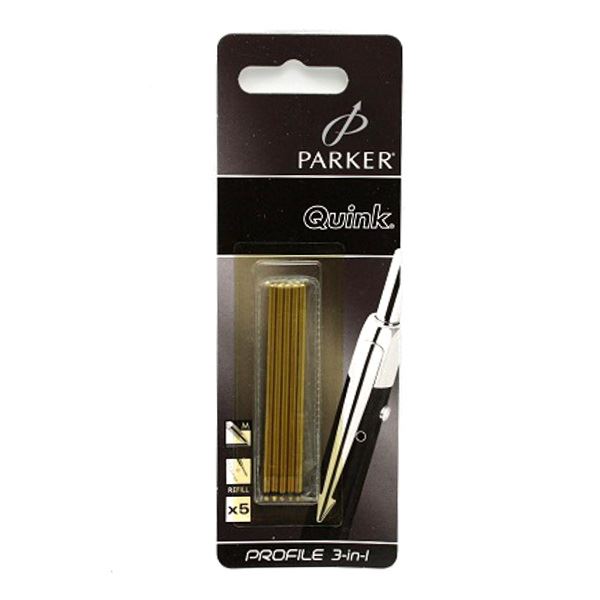 Parker Profile/Vector 3in1 Multi Pen D1 Refills, 5 Pack