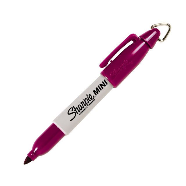 Sharpie MINI Permanent Marker Pen Keyring, Golf Ball 9 COLOURS eBay