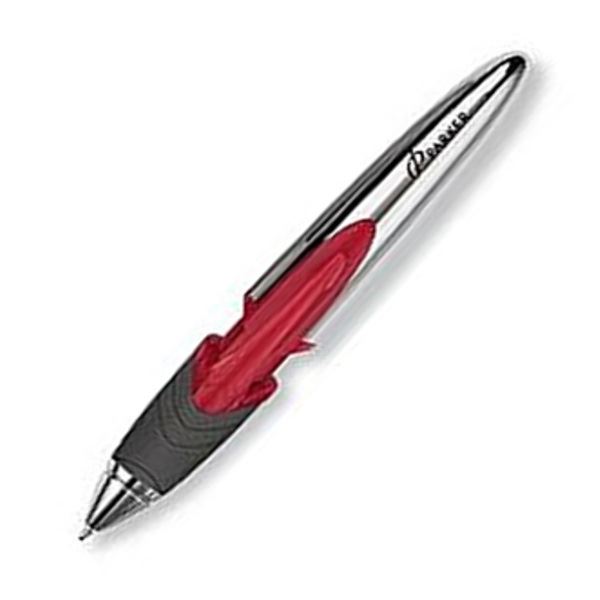 Parker Slinger II Ballpoint Pen with Lanyard Rubber or Chrome Grip