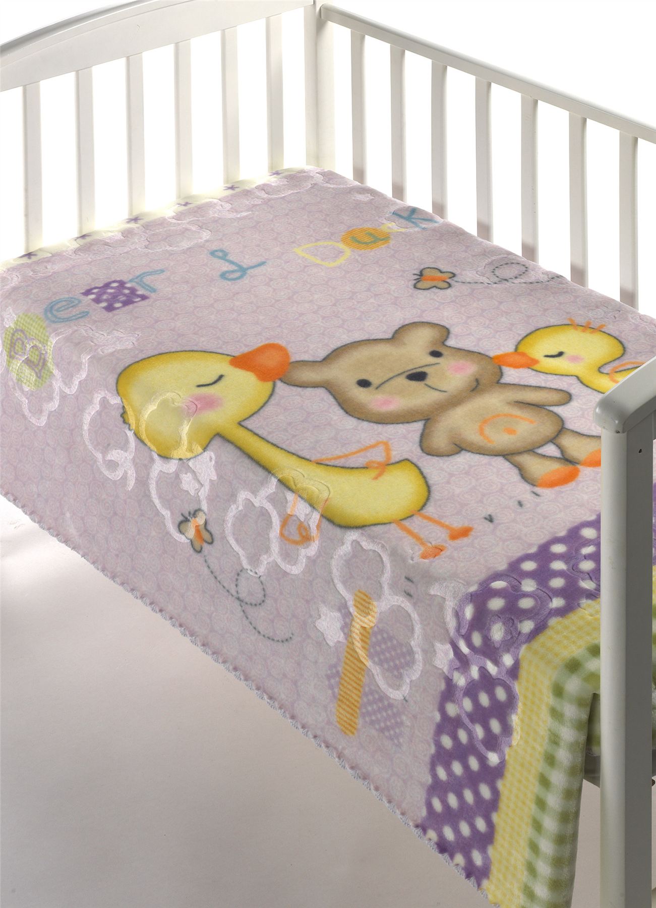 LUXURY NEW BORN BABY COT BLANKET WARM SOFT COAT TODDLER CRIB MOSES
