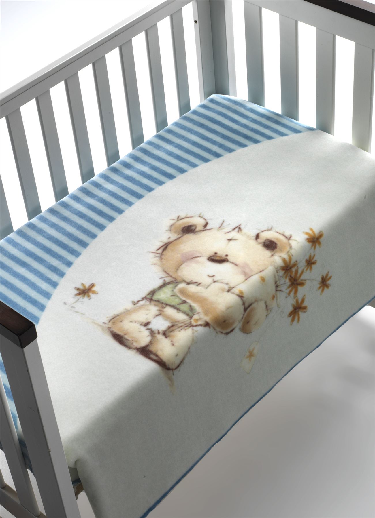 LUXURY NEW BORN BABY COT BLANKET WARM SOFT COAT TODDLER CRIB MOSES