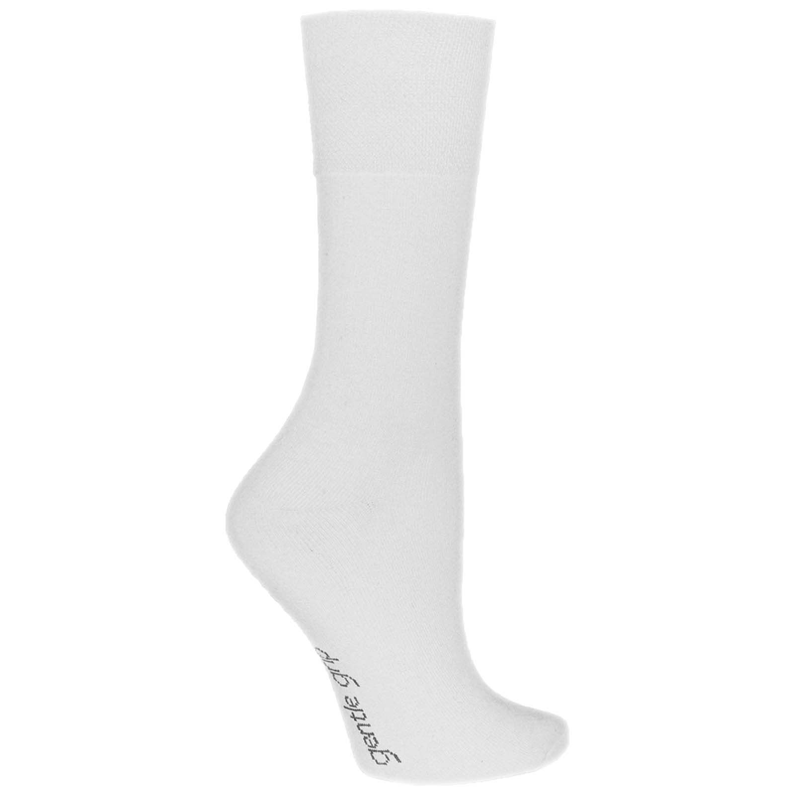 3 6 12 PAIR WOMENS LADIES NON ELASTICATED GENTLE GRIP SOCKS SOFT