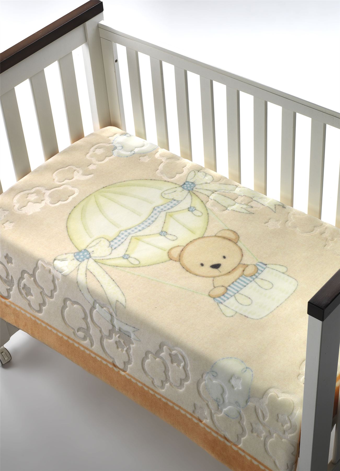 LUXURY BABY COT WARM BLANKET SOFT COAT CRIB MOSES NEW BORN TODDLER