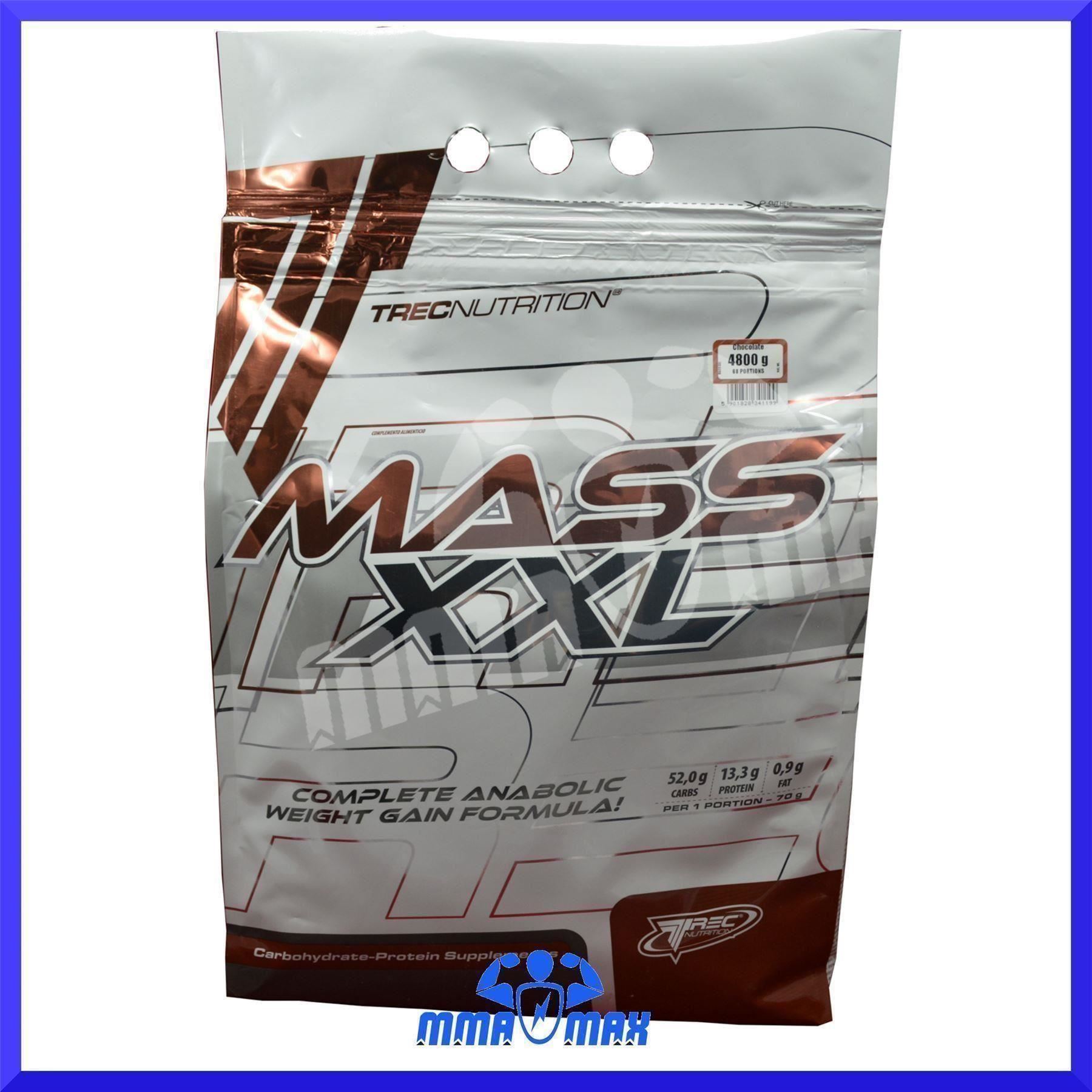 Mass XXL Mutant Gainer Protein Powder Muscle Size Weight Gain Trec